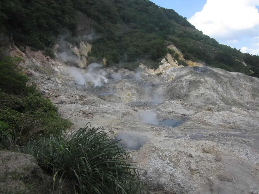 Sulphur Springs Mud Baths & Waterfalls